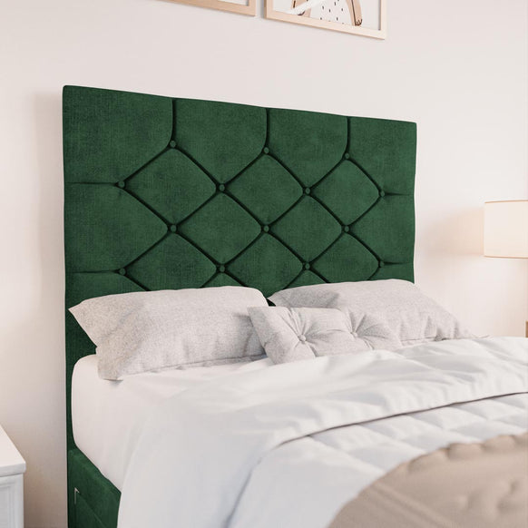 Seville Kids Chesterfield Divan Bed - Emerald Coniston