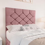 Seville Kids Chesterfield Divan Bed - Pink Plush Velvet