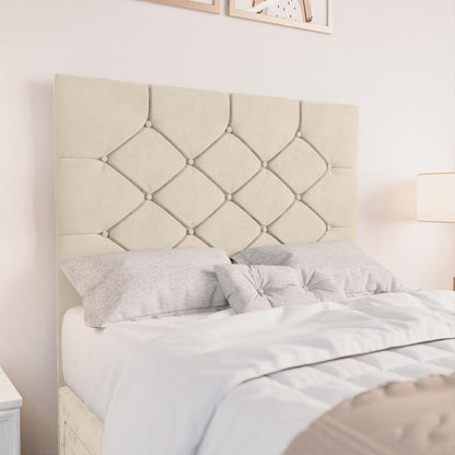 Seville Kids Chesterfield Divan Bed - Cream Plush Velvet