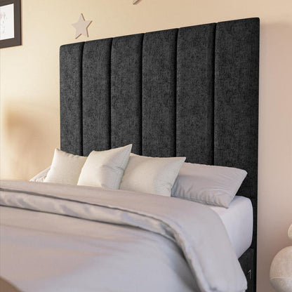 Sydney Kids Divan Bed - Black Chenille