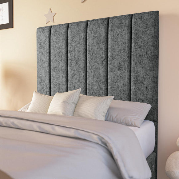 Sydney Kids Divan Bed - Charcoal Chenille