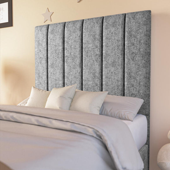 Sydney Kids Divan Bed - Silver Chenille