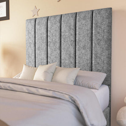 Sydney Kids Divan Bed - Silver Chenille