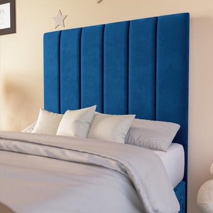 Sydney Kids Divan Bed - Blue Plush Velvet