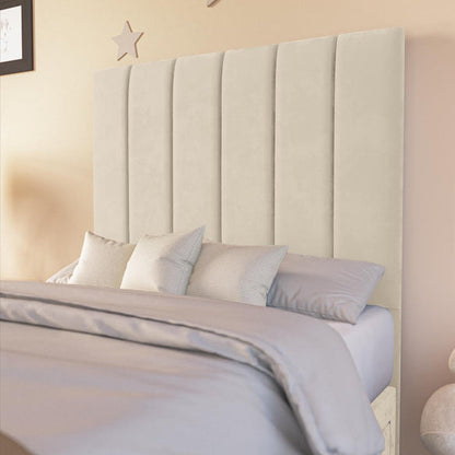 Sydney Kids Divan Bed - Cream Plush Velvet