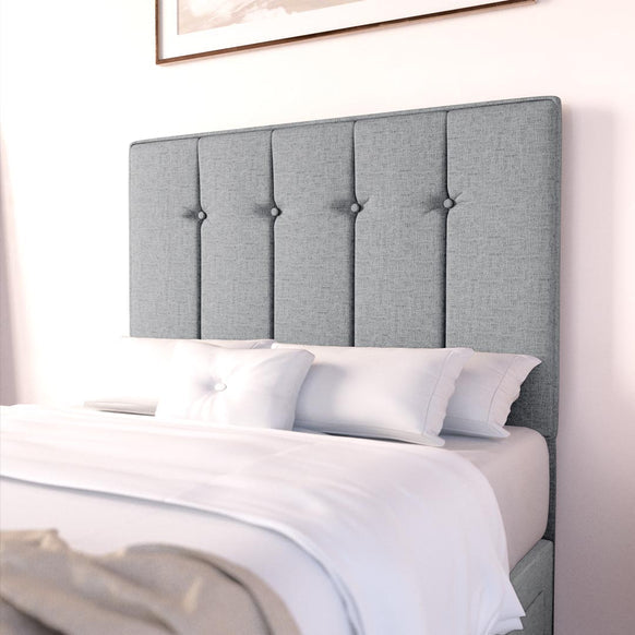 Prague Kids Divan Bed - Silver Linoso