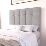 Tokyo Kids Divan Bed - Silver Plush Velvet
