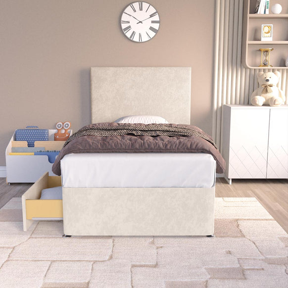 Dakar Kids Divan Bed - Cream Naples