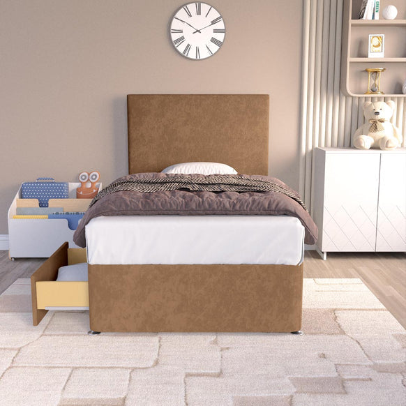 Dakar Kids Divan Bed - Mink Naples