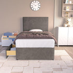 Dakar Kids Divan Bed - Slate Grey Naples