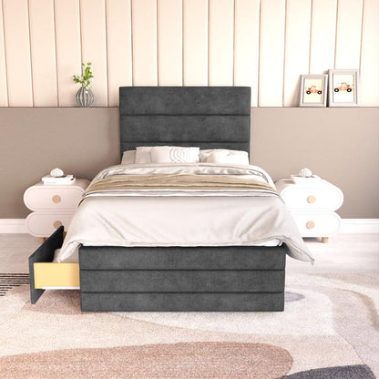 Havana Kids Divan Bed - Charcoal Coniston