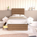 Havana Kids Divan Bed - Mink Naples