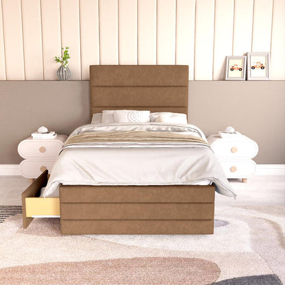 Havana Kids Divan Bed - Mink Naples