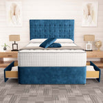 Kingston Divan Bed - Blue Coniston