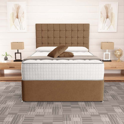 Kingston Divan Bed - Mink Naples