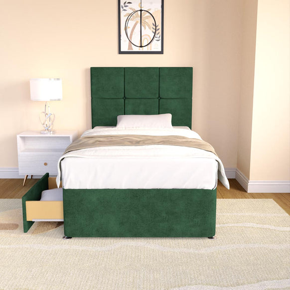 Lima Kids Divan Bed - Emerald Coniston