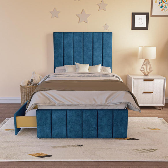 Sydney Kids Divan Bed - Blue Coniston