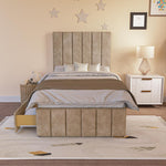 Sydney Kids Divan Bed - Mink Coniston