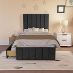 Sydney Kids Divan Bed - Black Naples