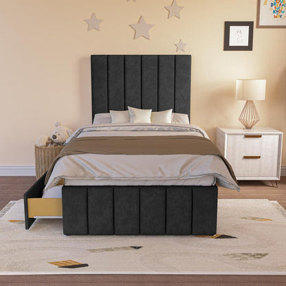 Sydney Kids Divan Bed - Black Naples