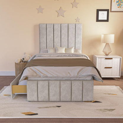Sydney Kids Divan Bed - Seal Grey Naples