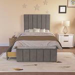 Sydney Kids Divan Bed - Slate Grey Naples