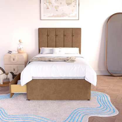 Prague Kids Divan Bed - Mink Naples
