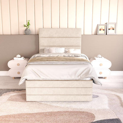 Havana Kids Divan Bed - Cream Naples