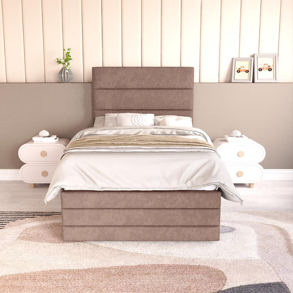 Havana Kids Divan Bed - Mauve Naples
