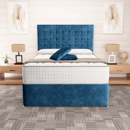 Kingston Divan Bed - Blue Coniston