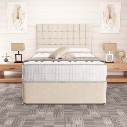 Kingston Divan Bed - Cream Naples