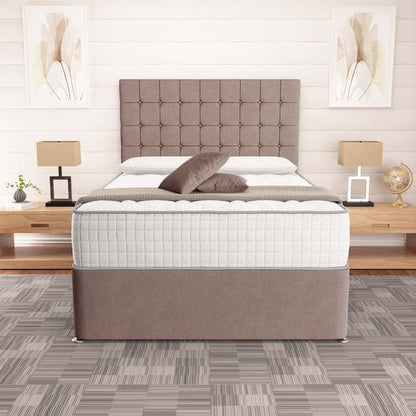 Kingston Divan Bed - Mauve Naples