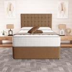 Kingston Divan Bed - Mink Naples