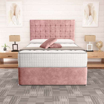 Kingston Divan Bed - Pink Coniston