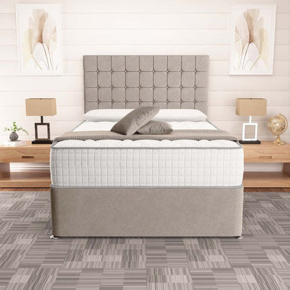 Kingston Divan Bed - Seal Grey Naples