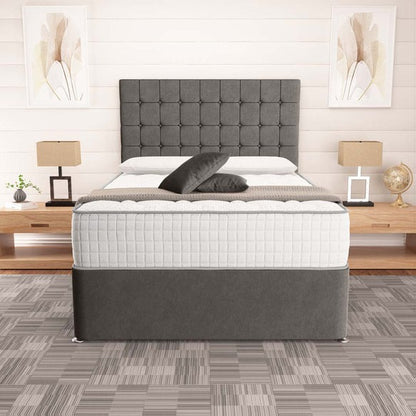 Kingston Divan Bed - Slate Grey Naples