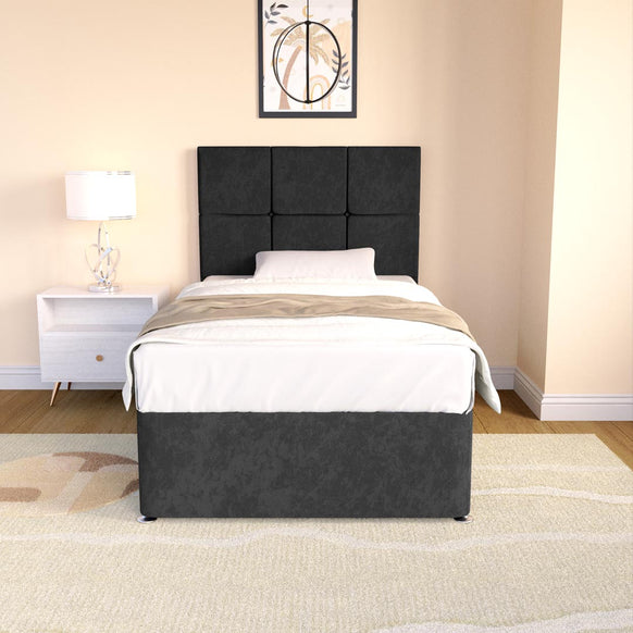 Lima Kids Divan Bed - Black Naples