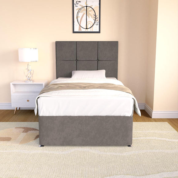 Lima Kids Divan Bed - Slate Grey Naples
