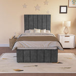 Sydney Kids Divan Bed - Charcoal Coniston