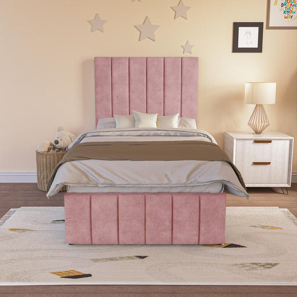 Sydney Kids Divan Bed - Pink Coniston