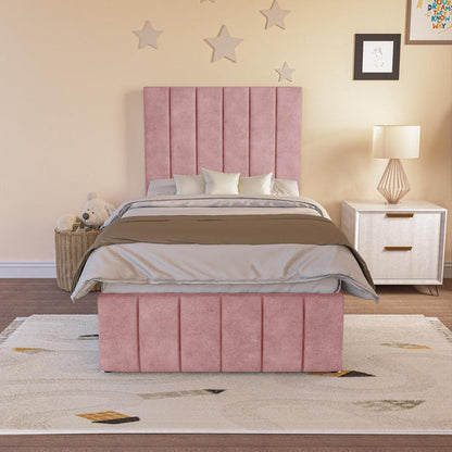 Sydney Kids Divan Bed - Pink Coniston