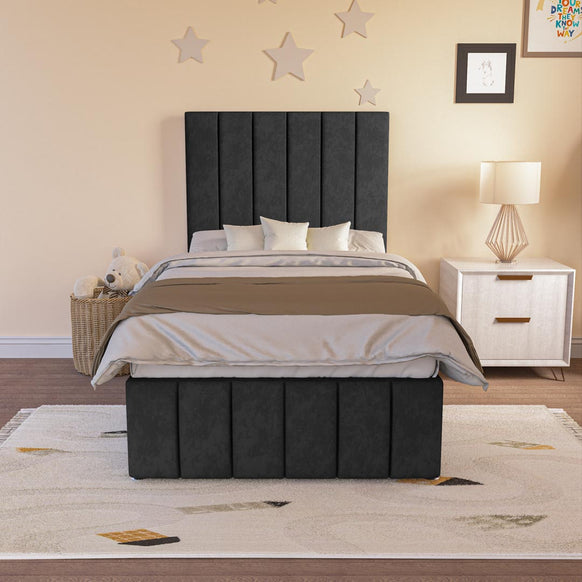Sydney Kids Divan Bed - Black Naples