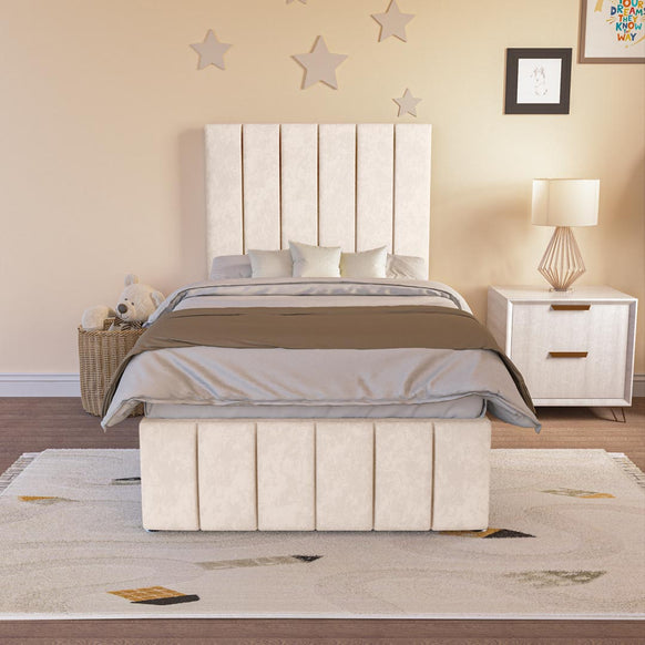 Sydney Kids Divan Bed - Cream Naples