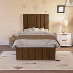 Sydney Kids Divan Bed - Mocca Plush Velvet