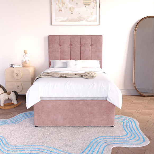 Tokyo Kids Divan Bed - Pink Coniston