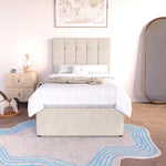 Prague Kids Divan Bed - Cream Naples