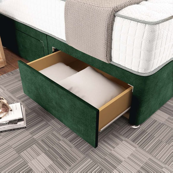 Kingston Divan Bed - Emerald Coniston