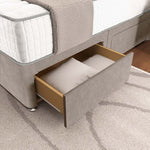 Kingston Divan Bed - Seal Grey Naples