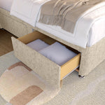 Lima Kids Divan Bed - Cream Chenille