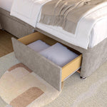 Lima Kids Divan Bed - Seal Grey Naples